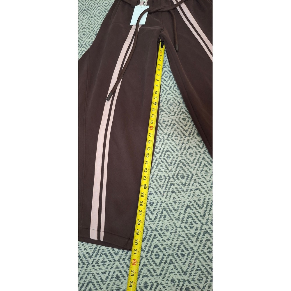 Aelfric Eden Brown Pink Stripe Super Baggy Barrel Sweatpants Streetwear XL NEW - Picture 9 of 13